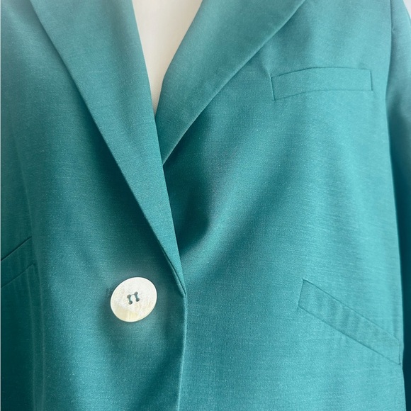 Ganni Green and Cream Top - Picture 7 of 7